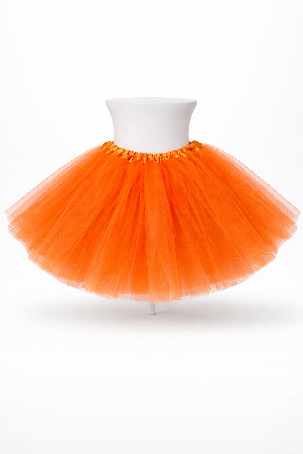 Saia de Tule tutu laranja 40cm