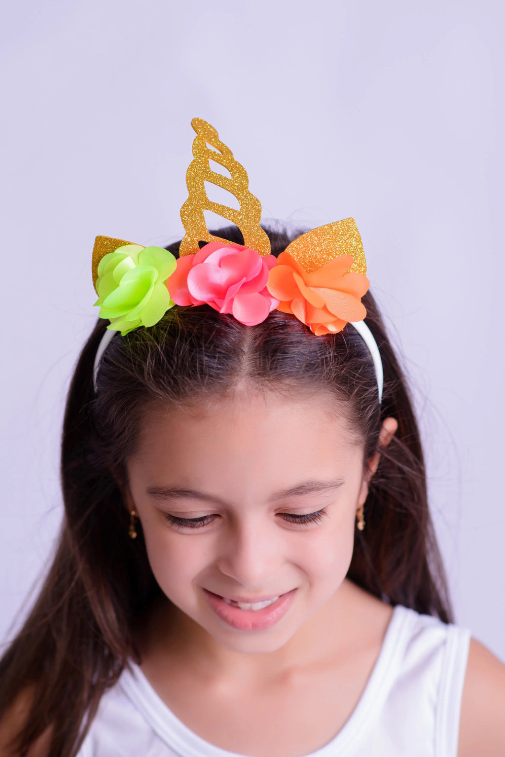 Fantasia Unicórnio Neon Encanto Mágico Infantil