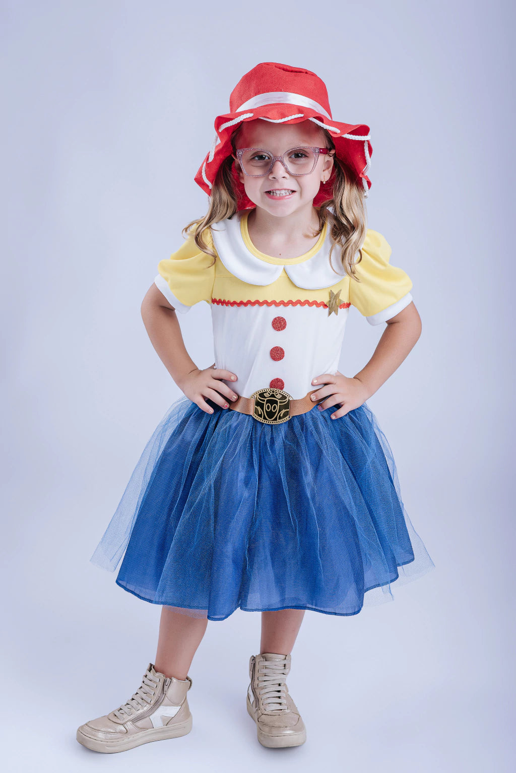 Fantasia Cowgirl Infantil – Estilo Jessie (Animação Famosa)