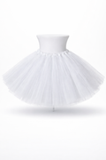 Saia de Tulhe Tutu Branco 40 cm