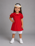 Fantasia Infantil Menina Valente com Máscara ❤️