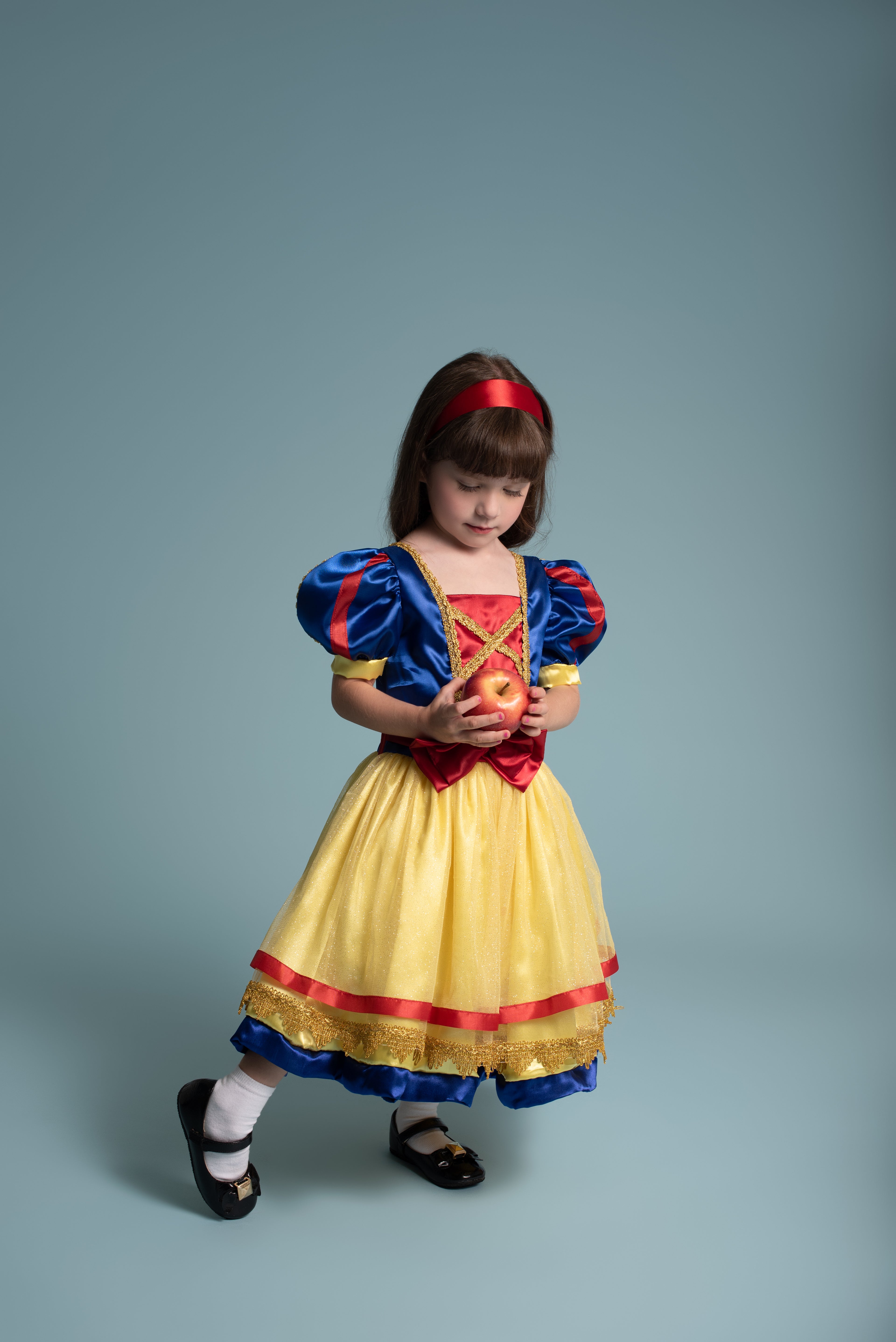 Fantasia Princesa da Maçã Encantada Luxo Infantil