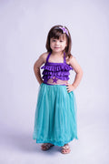 Fantasia Princesa do Oceano Encantado Infantil Premium