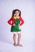 Fantasia Menina do Vestido Verde Infantil