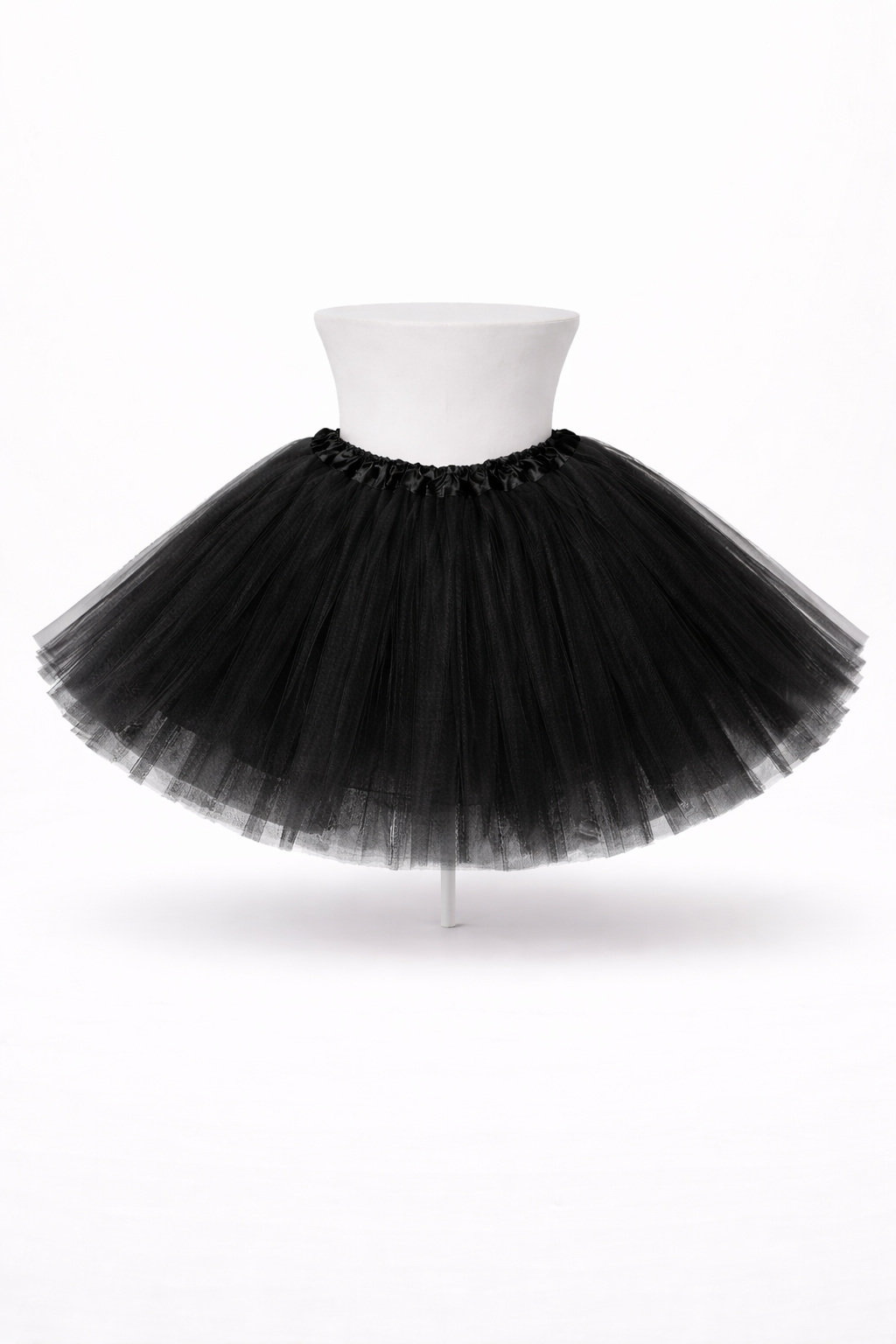 Saia de Tulhe Tutu Preta 40cm
