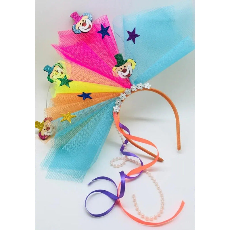 Tiara Palhacinho Multicolor