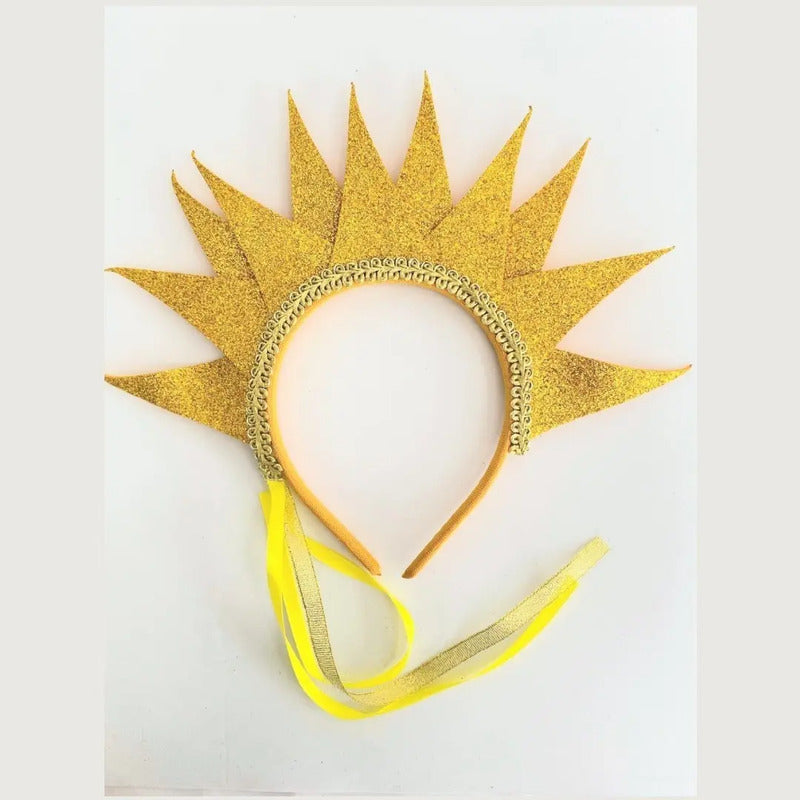 Tiara Sol Amarelo
