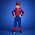 Fantasia Herói Aranha Infantil com Touca