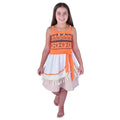 Fantasia Princesa Tropical Ilha Infantil com Colar