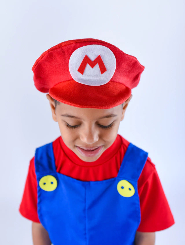Fantasia Encanador Clássico Vermelho Infantil