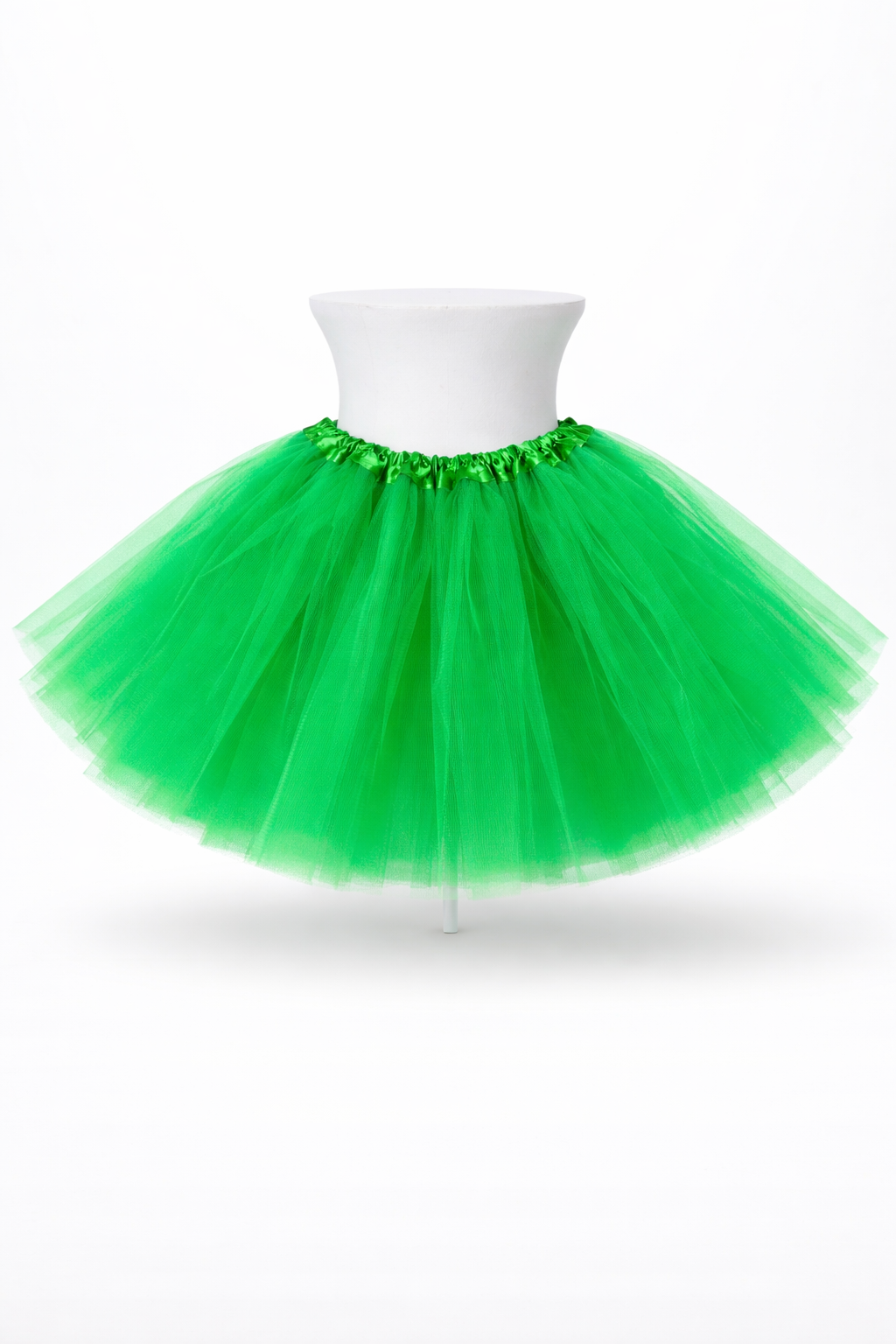 Saia de Tulhe Tutu Verde 40cm