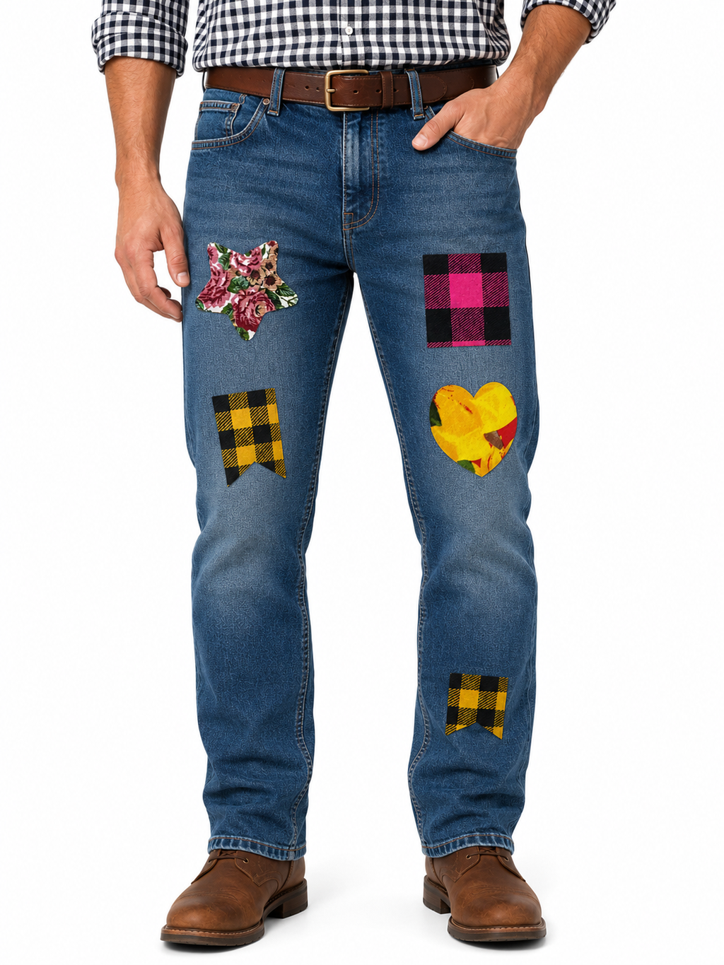 🌽✨ Kit com 5  Retalhos Juninos Dupla Face – Criatividade e Estilo para sua Festa! ✨🌽