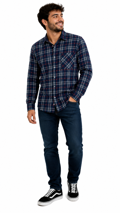 Camisa Xadrez Junina  Masculina