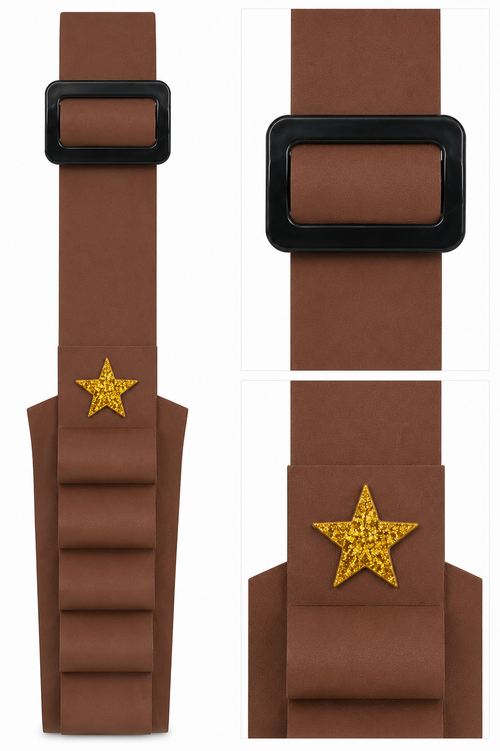 Cartucheira Cowboy Junina – Acessório Temático para Festa Junina ⭐