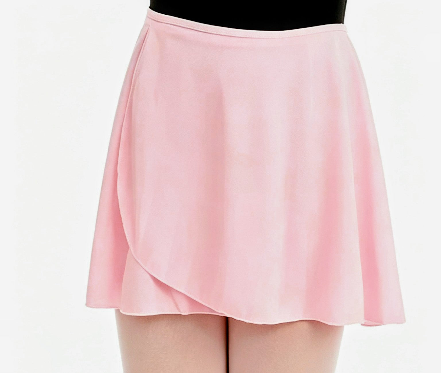 Saia de transpassar infantil cor Rosa e/ou Preto
