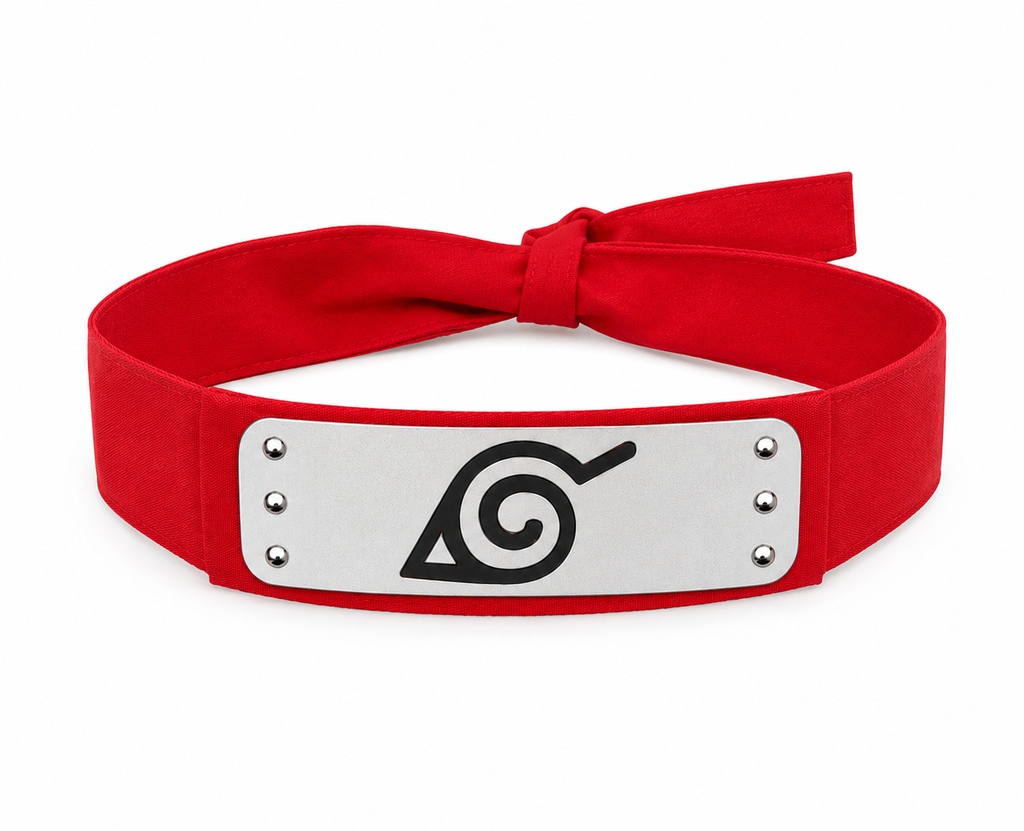 Faixa para a cabeça do Naruto Vila da Folha – Acessório Cosplay Anime