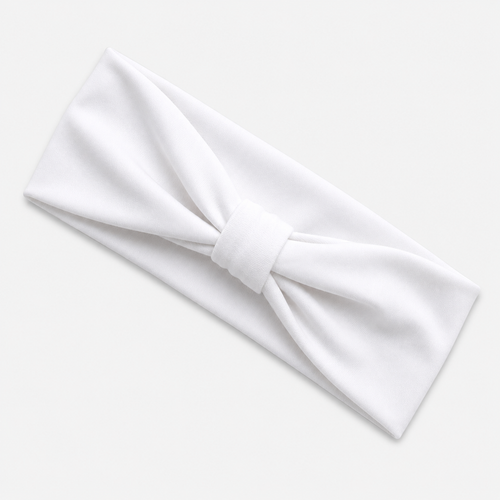 Faixa Turbante Infantil para Balé – Rosa, Preto e Branco