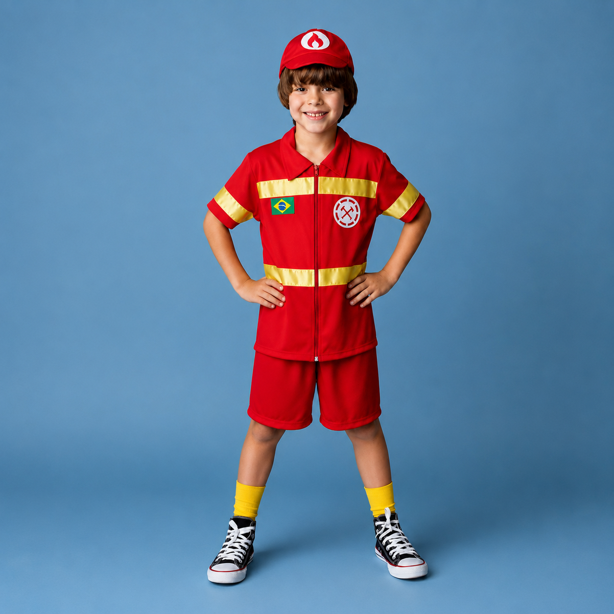 Fantasia de Bombeiro- Infantil