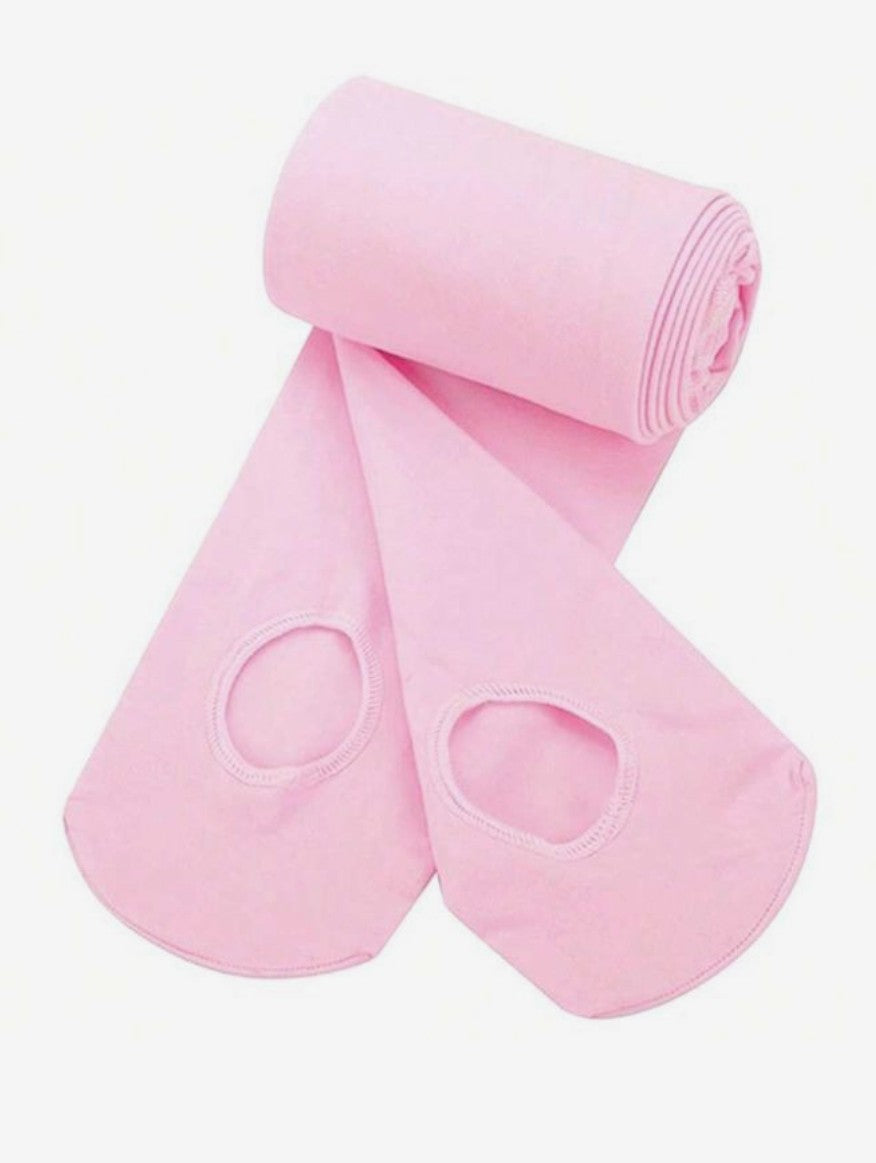 Meia Calça Soft para Ballet Adulto – Branco, Preto e Rosa