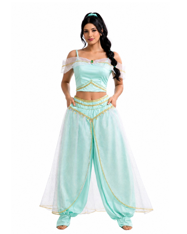 Fantasia Princesa do Tapete Encantada Feminina – Elegância, brilho e um toque de magia!